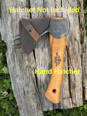 Gransfors Bruk Axe Hatchet Buffalo Leather Sheath Mask (Axe NOT Included) Models (Small Forest Axe, Hunter's Axe, Scandinavian Forest Axe, Outdoor Axe, Wildlife Hatchet, Hand Hatchet)