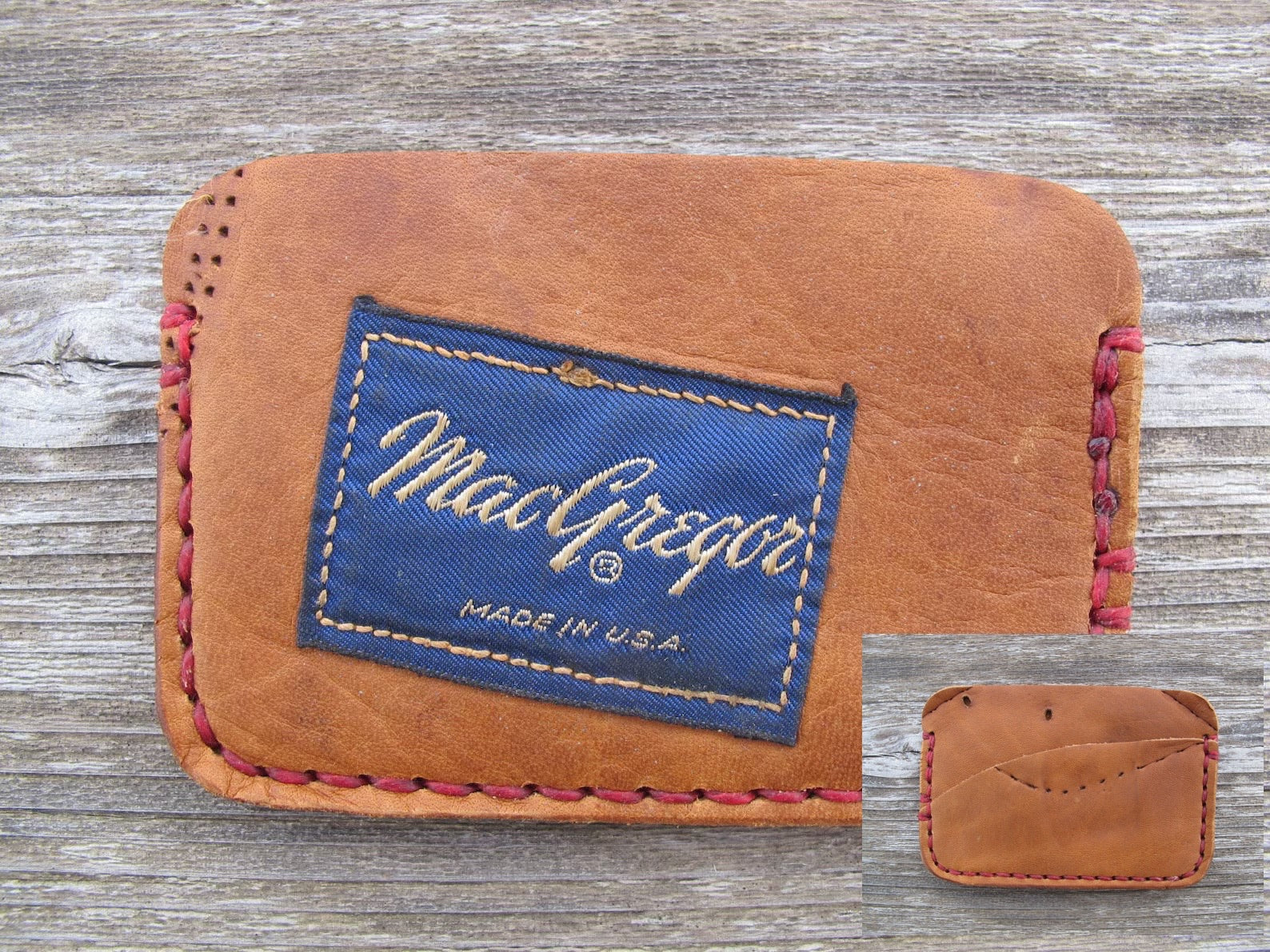 Baseball Glove Wallet - Patch