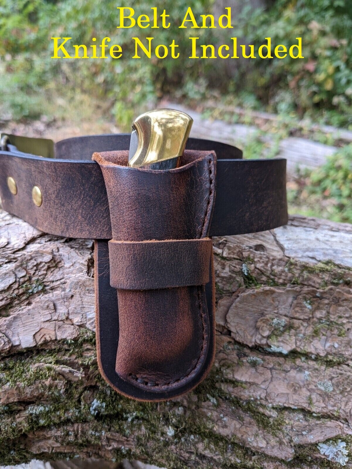 Gunslinger Knife Holster For Buck 110 or 112 Pocket Knife