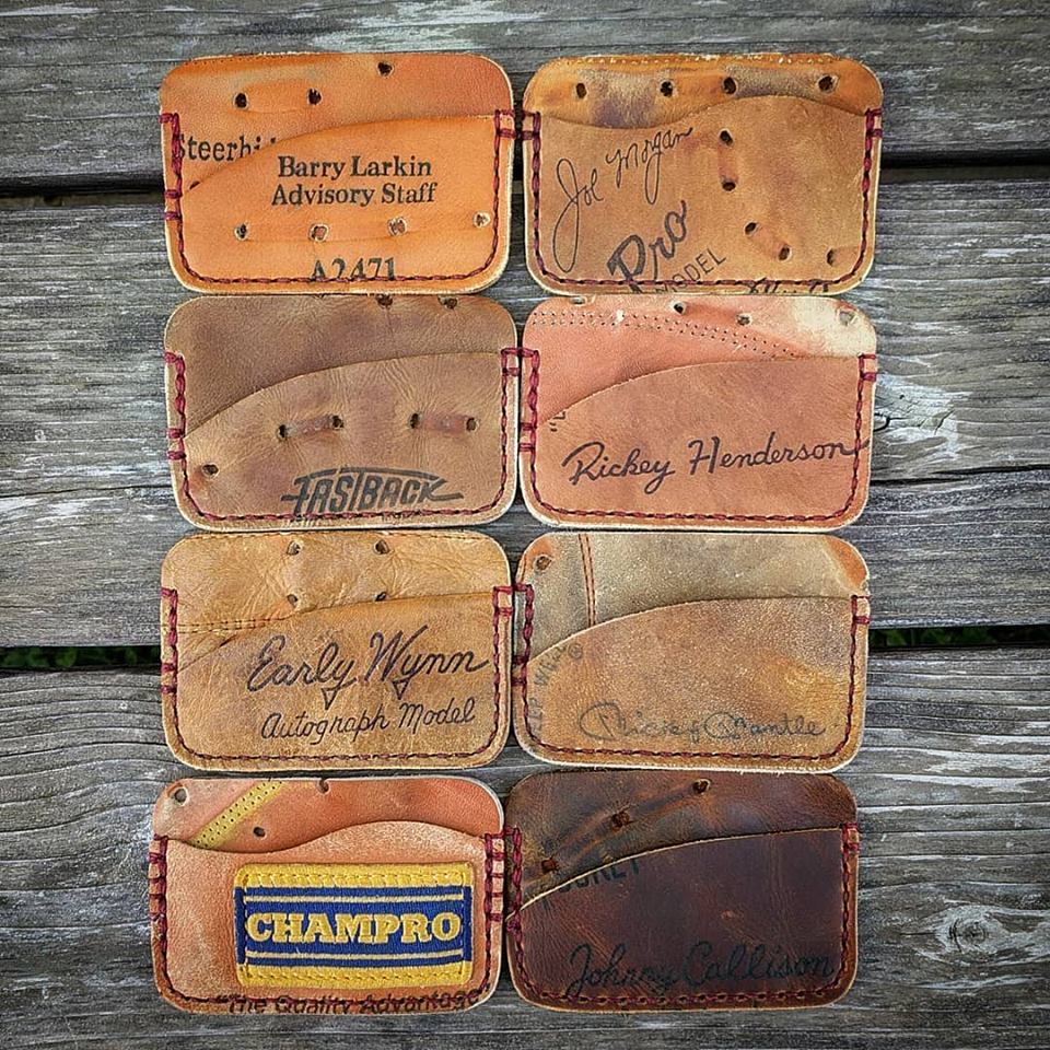 Baseball Glove Wallets
