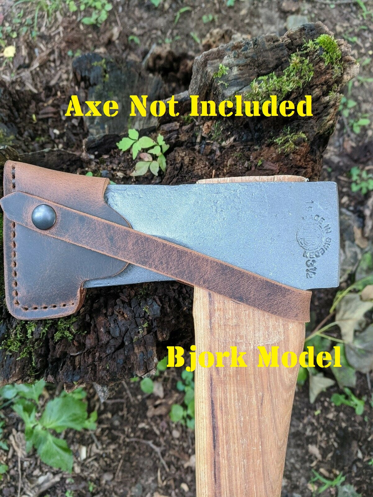 Handmade Leather Sheath For Swedish Hults Bruk Axe Hatchet Bushcraft (Almike, Akka, Aneby, Atran, Agdor 15, Agdor 28, Bjork, Jonaker, Kisa, Salen, Tarnaby, Torneo)