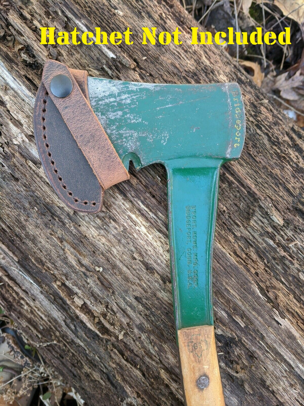 Bridgeport Scout Hatchet Leather Sheath Mask (Axe NOT Included) Girl Scout Boy Scouts