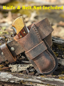 Gunslinger Knife Holster For Buck 110 Pocket Knife