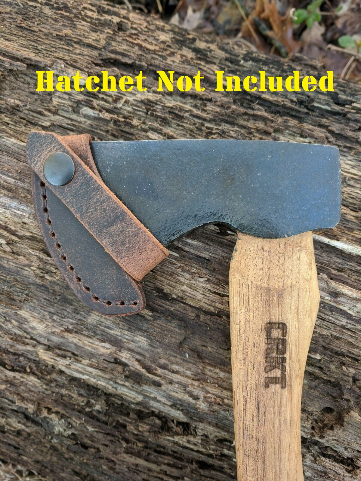 Handmade Leather Sheath For CRKT Columbia River Knife & Tool Tomahawk & Axe Models (Woods Nobo, Woods Chogan, Freyr, Birler, Pack Axe, Chogan Hatchet, Ruger Black Powder Hatchet, Chogan Hammer)
