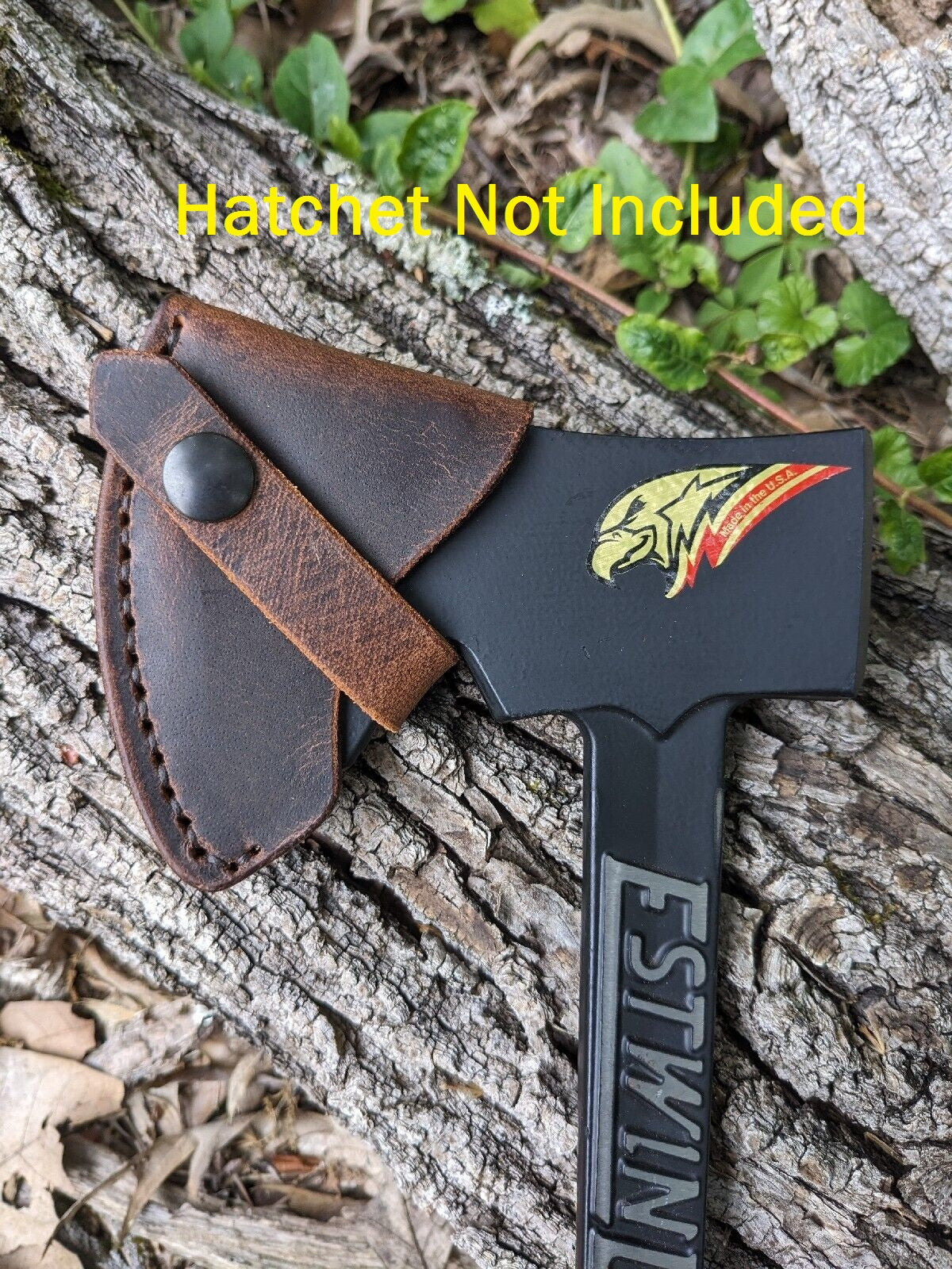 Handmade Leather Sheath For Estwing Hatchet & Axe Models (12" Sportsman, 14" Sportsman, 16" Campers Axe, 26" Campers Axe, Fireside Friend Maul, Camper's Axe Stake Puller)