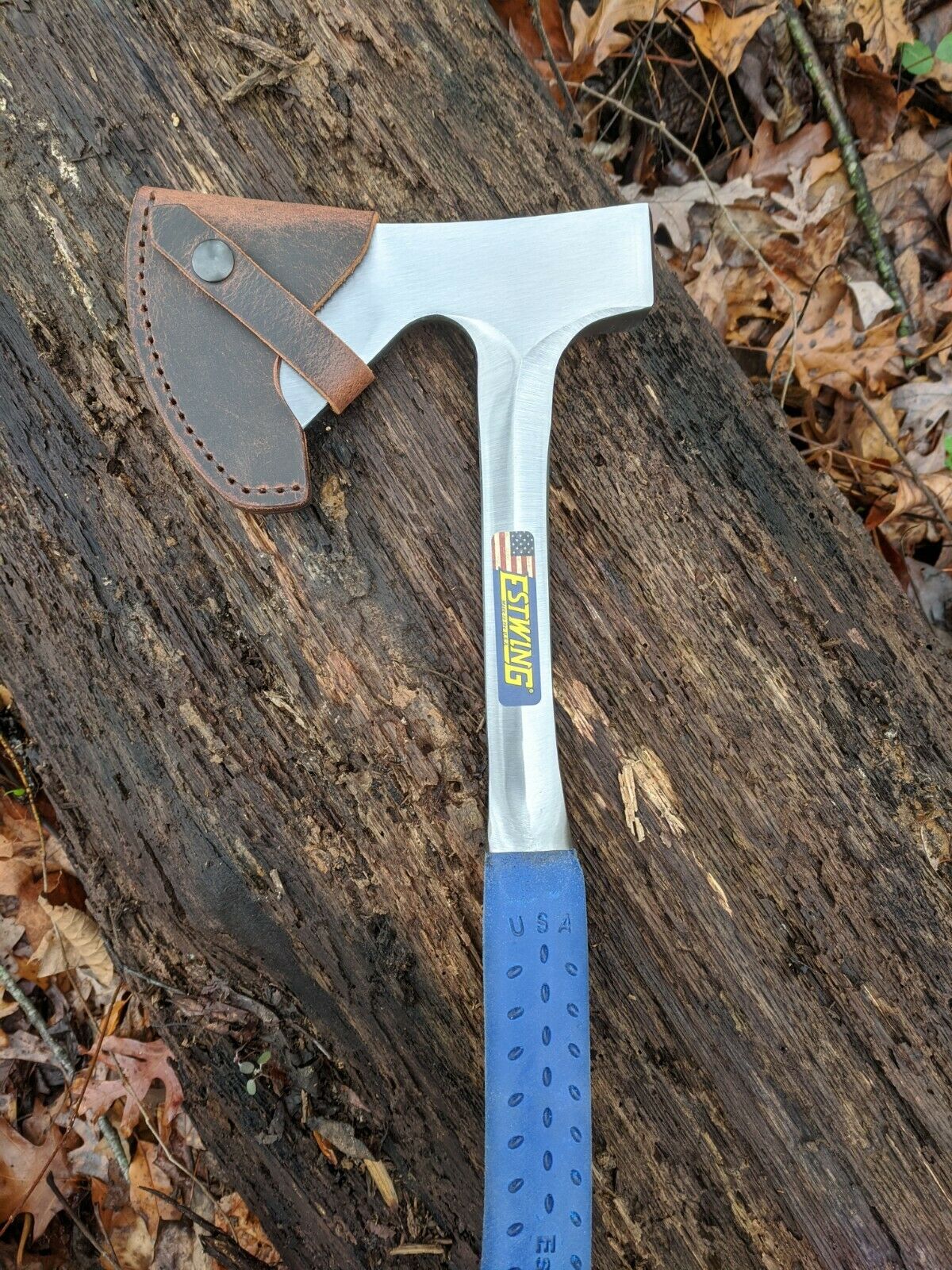 Handmade Leather Sheath For Estwing Hatchet & Axe Models (12" Sportsman, 14" Sportsman, 16" Campers Axe, 26" Campers Axe, Fireside Friend Maul, Camper's Axe Stake Puller)