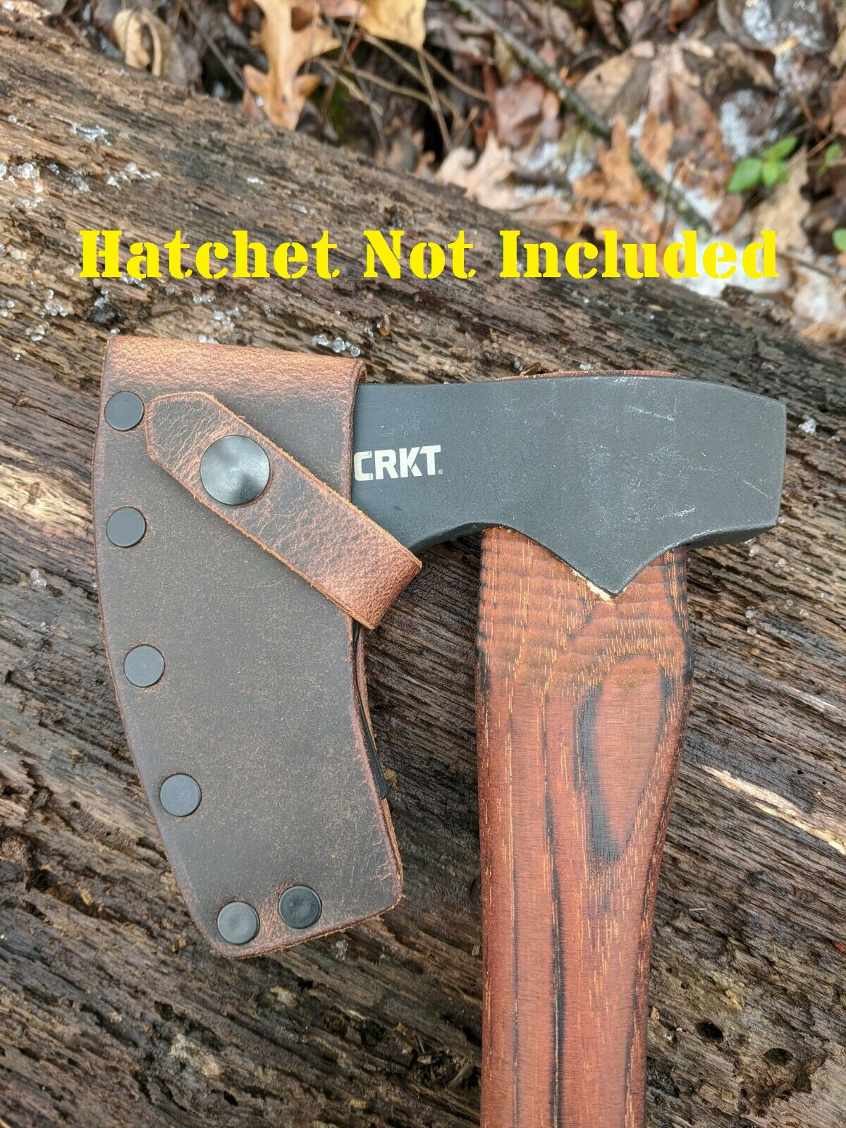 Handmade Leather Sheath For CRKT Columbia River Knife & Tool Tomahawk & Axe Models (Woods Nobo, Woods Chogan, Freyr, Birler, Pack Axe, Chogan Hatchet, Ruger Black Powder Hatchet, Chogan Hammer)