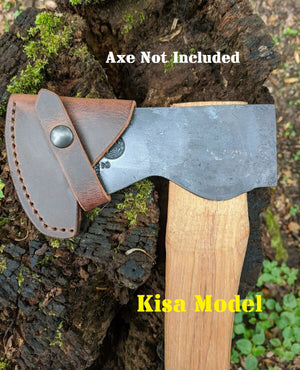 Handmade Leather Sheath For Swedish Hults Bruk Axe Hatchet Bushcraft (Almike, Akka, Aneby, Atran, Agdor 15, Agdor 28, Bjork, Jonaker, Kisa, Salen, Tarnaby, Torneo)