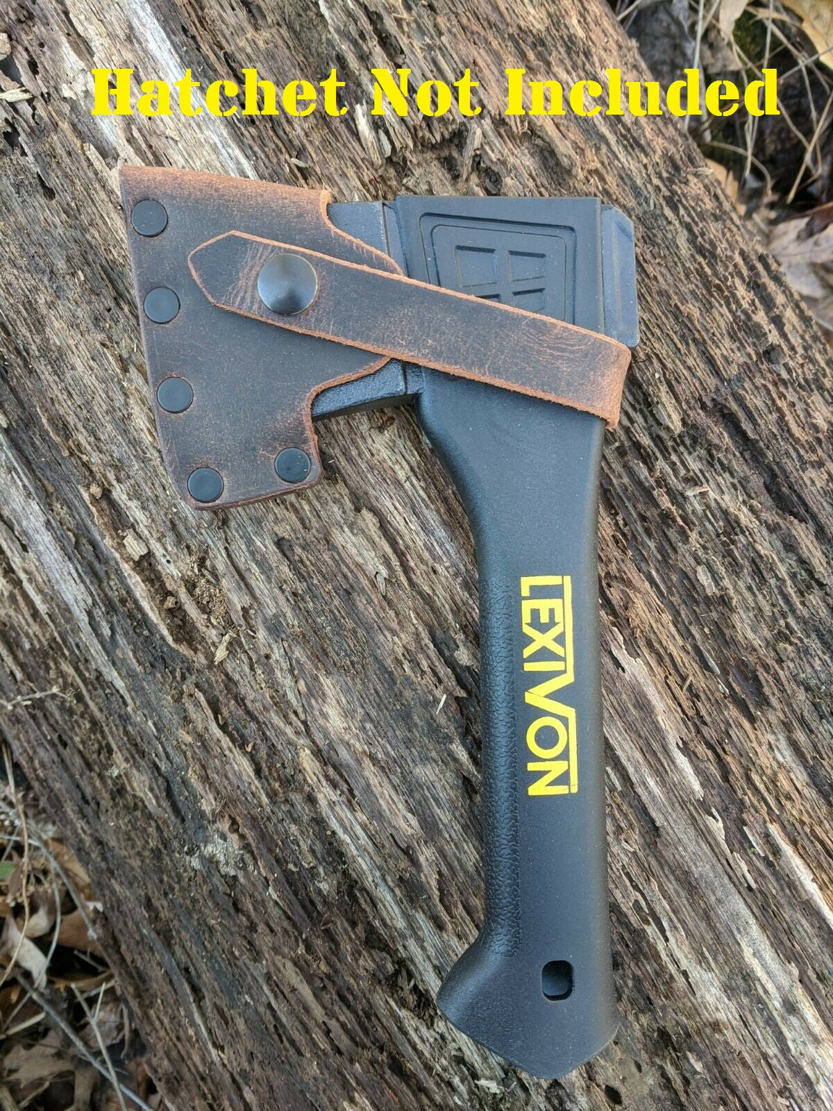 Lexivon Splitting Axe Hatchet Buffalo Leather Sheath Mask (Axe NOT Included) Fully Gusseted (V9, V10, V14, V18, V18s, V28, V28s)