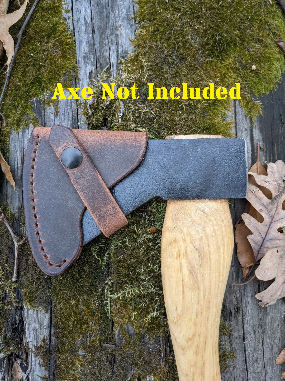 Marbles Axe Hatchet Buffalo Leather Sheath Mask (Axe NOT Included) Models (MR701 Camp Axe, MR702 Small Axe, MR703 Hunters Axe, MR704 Outdoor Axe )