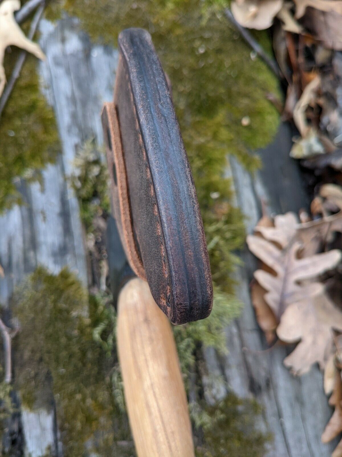 Marbles Axe Hatchet Buffalo Leather Sheath Mask (Axe NOT Included) Models (MR701 Camp Axe, MR702 Small Axe, MR703 Hunters Axe, MR704 Outdoor Axe )
