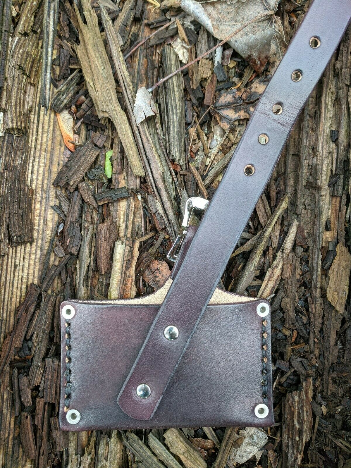 Reproduction Leather Sheath For The Norlund Voyageur Hudson Bay Hatchet