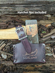 Reproduction Leather Sheath For The Norlund Voyageur Hudson Bay Hatchet
