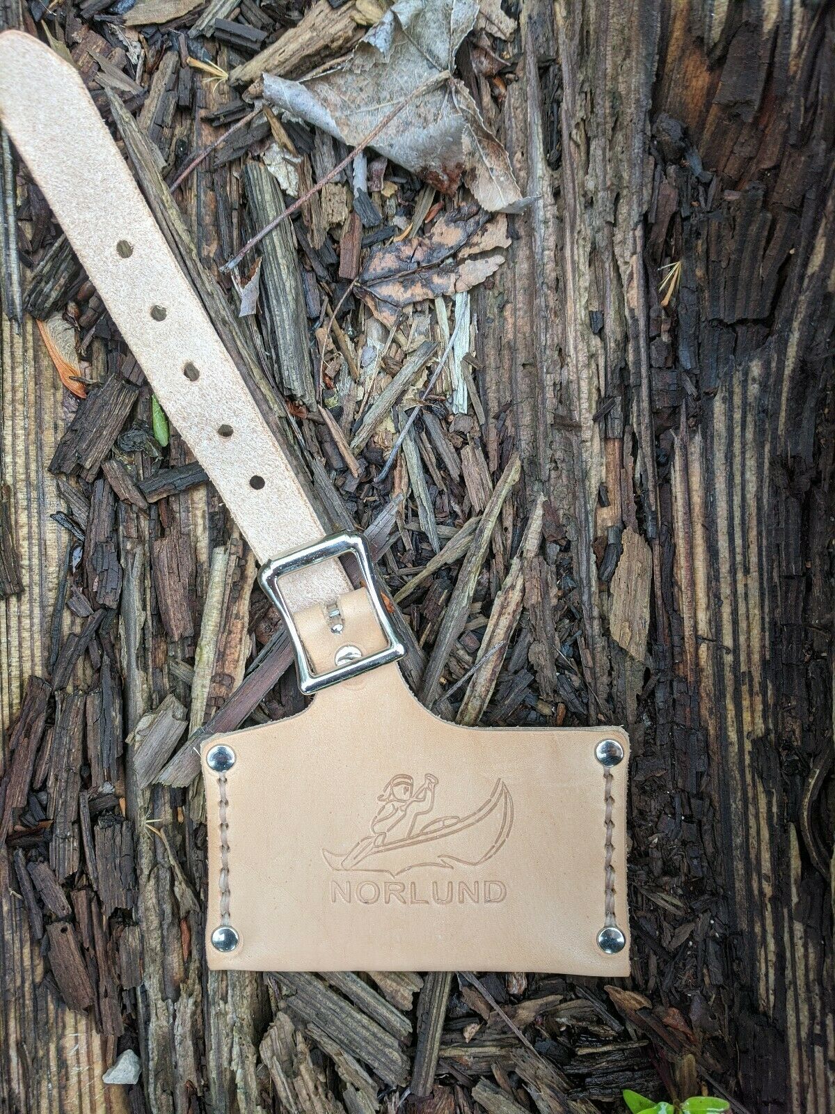Reproduction Leather Sheath For The Norlund Voyageur Hudson Bay Hatchet