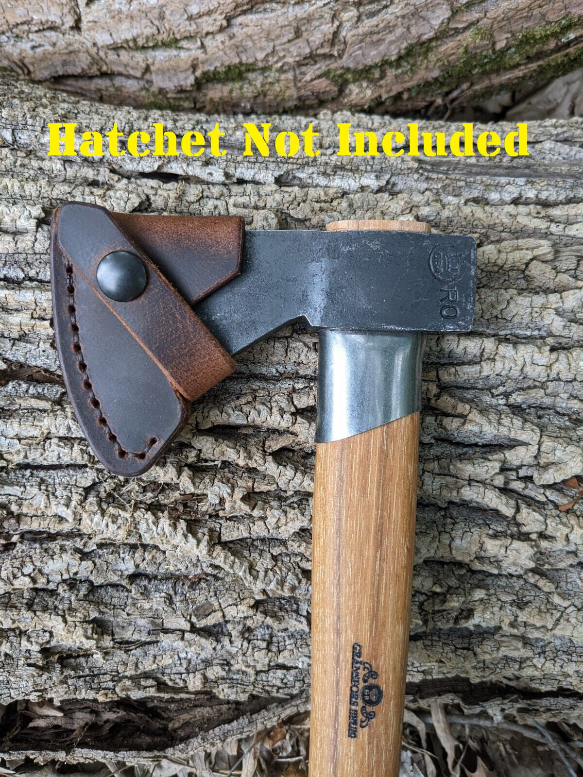 Gransfors Bruk Axe Hatchet Buffalo Leather Sheath Mask (Axe NOT Included) Models (Small Forest Axe, Hunter's Axe, Scandinavian Forest Axe, Outdoor Axe, Wildlife Hatchet)
