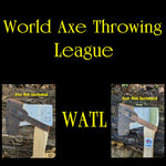 World Axe Throwing League WATL Leather Axe Sheaths - (Commander, The Bad Axe)